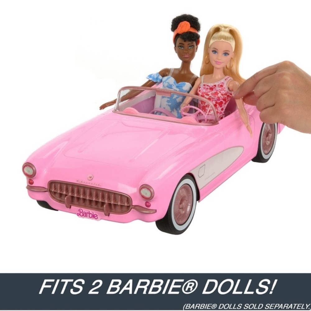 Barbie Pink Remote Control Convertible Car - Picture 4 of 6